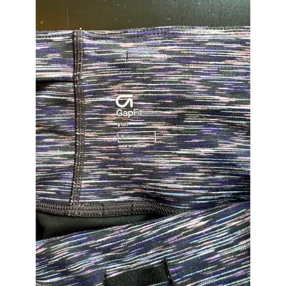 GapFit Leggings Purple and Gray Heather-Size Small - Picture 6 of 6